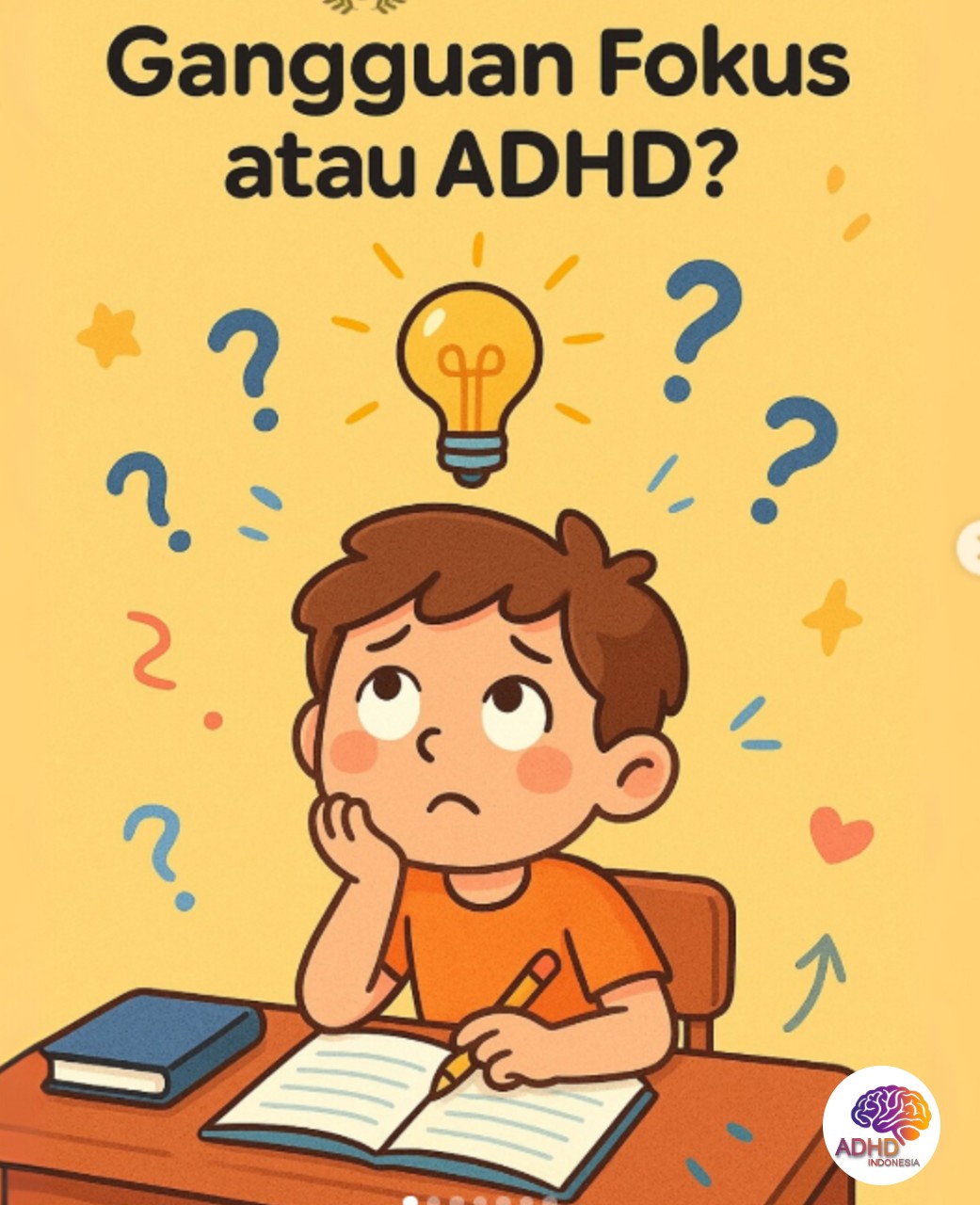 ADHD dan Kesulitan Fokus Anak: Edukasi untuk Keluarga di Kabupaten Minahasa Selatan