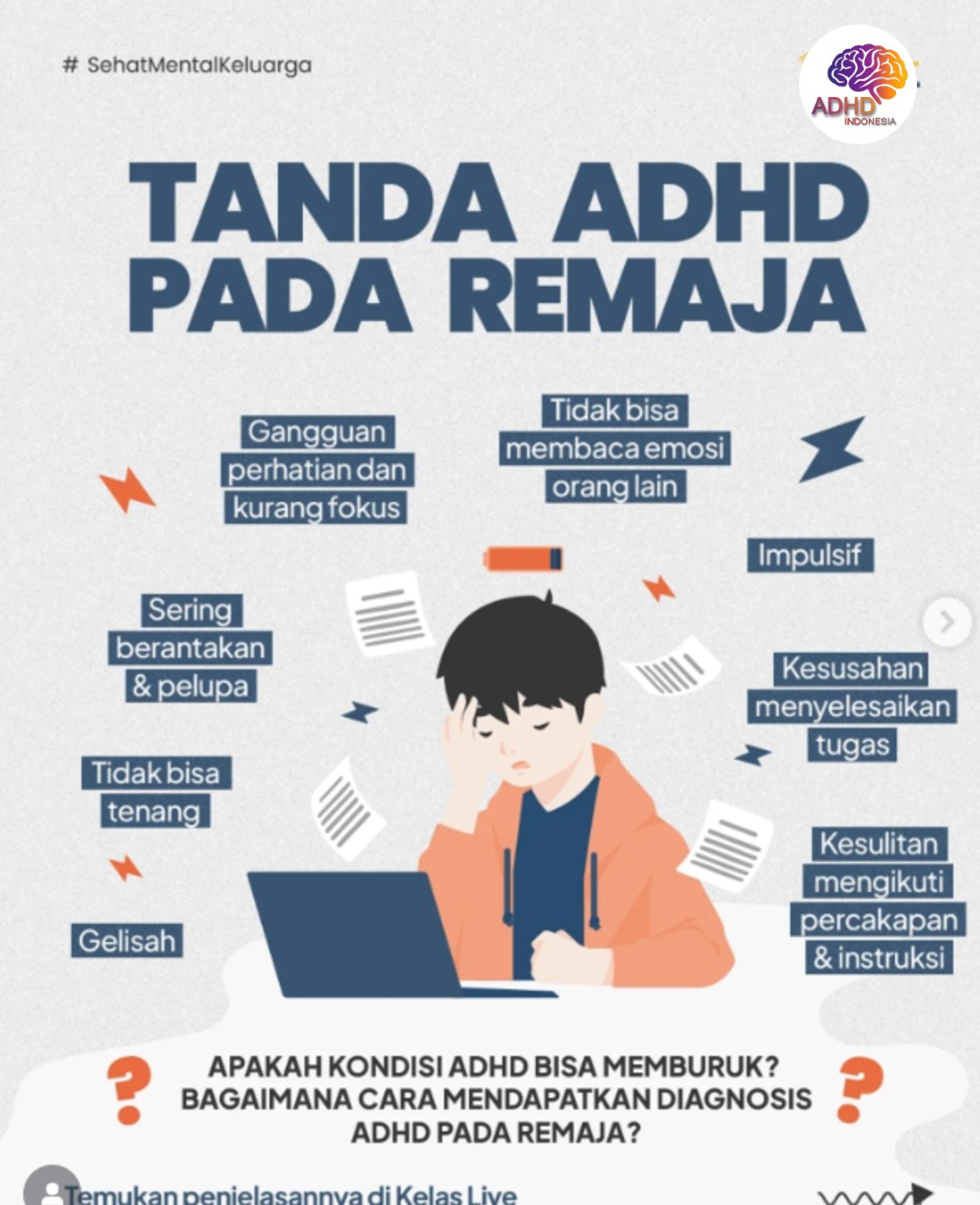 Screening ADHD Non-Diagnostik: Edukasi Awal bagi Orang Tua di Kabupaten Minahasa Selatan